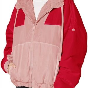 Alo yoga duality reversible Sherpa jacket